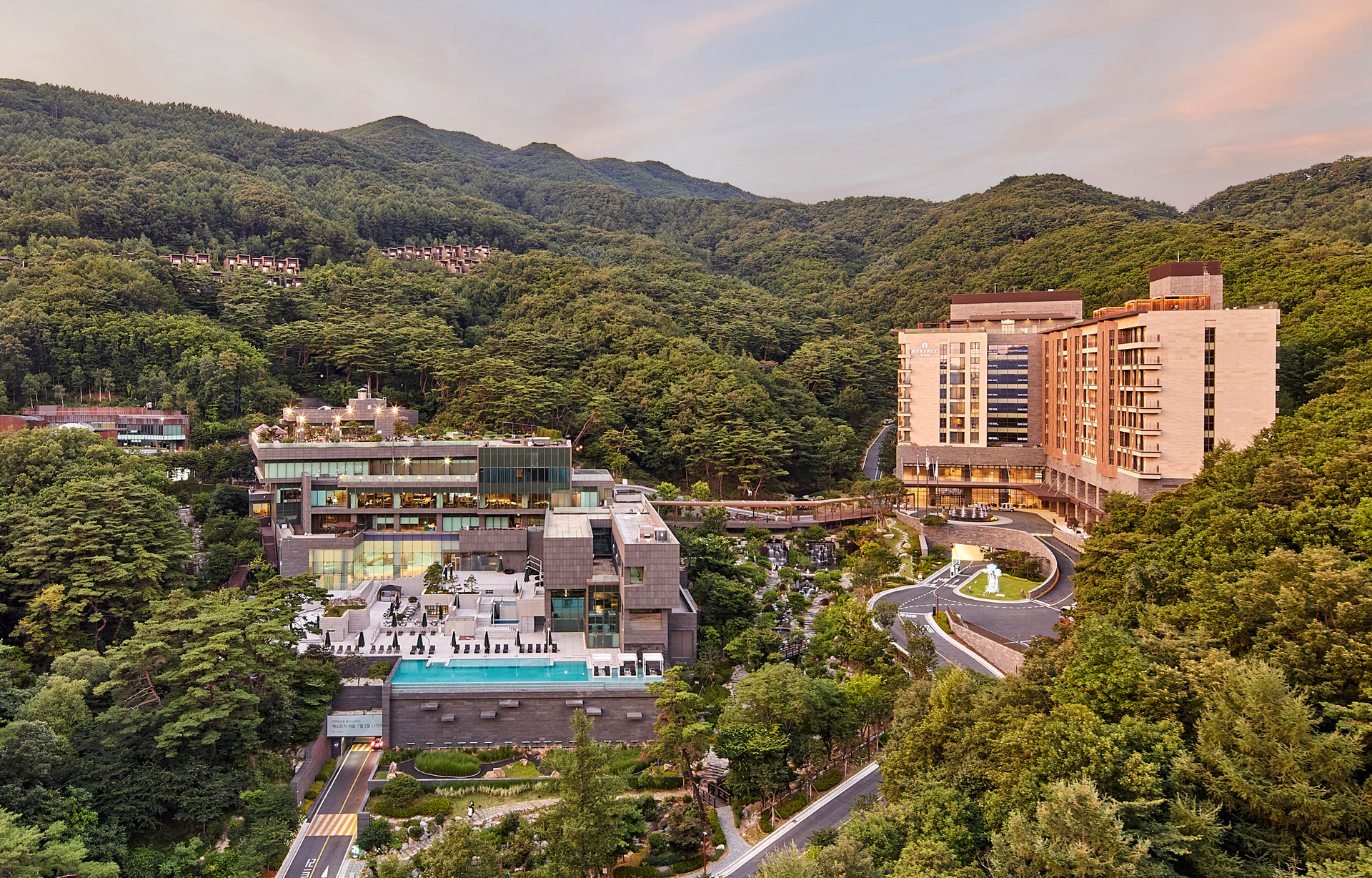 별똥카페 야경 이미지